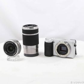 〔中古〕SONY(ソニー) α6400 ILCE-6400Y ダブルズームレンズキット シルバー〔305-ud〕