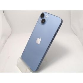 【中古】Apple 国内版 【SIMフリー】 iPhone 14 Plus 128GB ブルー MQ4H3J/A【戸塚】保証期間１週間【ランクB】