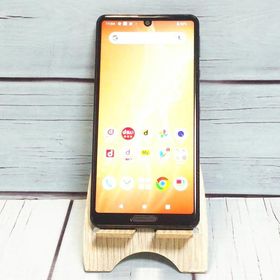 docomo AQUOS sense4 SH-41A ブラック 本体 白ロム SIMロック解除済み SIMフリー B887494