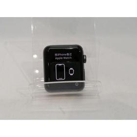【中古】Apple Apple Watch Series3 GPS 42mm スペースグレイアルミケース (バンド無し)【浜松駅前】保証期間１ヶ月【ランクB】
