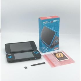 中古 Newニンテンドー2DS LL ブラック×ターコイズ
