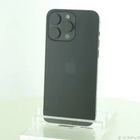 ソフマップ 〔中古品〕 iPhone15 Pro Max 256GB ブラックチタニウム MU6P3J／A SIMフリー【196】