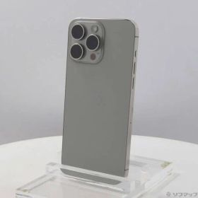 ソフマップ 〔中古品〕 iPhone15 Pro Max 512GB ナチュラルチタニウム MU6W3J／A SIMフリー【348】