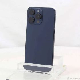 ソフマップ 〔中古品〕 iPhone15 Pro Max 256GB ブルーチタニウム MU6T3J／A SIMフリー【349】