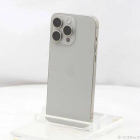 ソフマップ 〔中古品〕 iPhone15 Pro Max 256GB ナチュラルチタニウム MU6R3J／A SIMフリー【251】