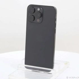 ソフマップ 〔中古品〕 iPhone15 Pro Max 256GB ブラックチタニウム MU6P3J／A SIMフリー【295】
