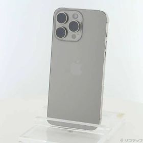ソフマップ 〔中古品〕 iPhone15 Pro Max 256GB ナチュラルチタニウム MU6R3J／A SIMフリー【305】