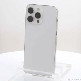 ソフマップ 〔中古品〕 iPhone15 Pro Max 512GB ホワイトチタニウム MU6V3J／A SIMフリー【344】