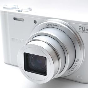 【中古】【1ヶ月保証】ソニー Sony Cyber-shot WX300 ホワイト SDカード付き DSC-WX300 W