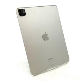 アップル(Apple)の【全額返金保証】【最速発送】Apple iPad Pro 11インチ 第4世代 256GB シルバー Wi-Fi 動作確認済(タブレット)