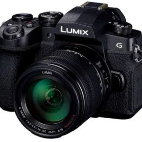 【中古】 パナソニック ミラーレス一眼カメラ ルミックス G99H 高倍率ズームレンズキット 2030万画素 ブラック DC-G99H-K