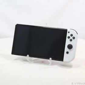 【中古】Nintendo(任天堂) Nintendo Switch 有機ELモデル Joy-Con(L)／(R) ホワイト 【247-ud】