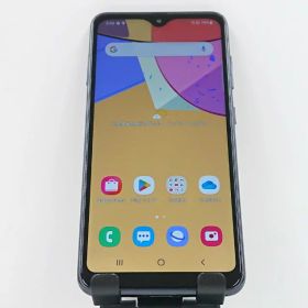 Galaxy A21 シンプル SCV49 au ブラック 送料無料 本体 c16620 【中古】