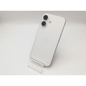 【中古】Apple 国内版 【SIMフリー】 iPhone 16 128GB ホワイト MYDR3J/A【ECセンター】保証期間１ヶ月【ランクB】