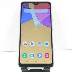 Galaxy A21 シンプル SCV49 au ホワイト 送料無料 本体 c16642