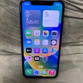 Apple iPhone X スペースグレー 本体