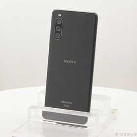 〔中古〕SONY(ソニー) Xperia 10 III 128GB ブラック SO-52B docomoロック解除SIMフリー〔276-ud〕