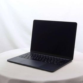 〔中古〕Apple(アップル) MacBook Air 13.6-inch Mid-2022 MLY33J／A Apple M2 8コアCPU_8コアGPU 8GB SSD512GB ミッドナイト 〔15.3 Sequoia〕〔349-ud〕