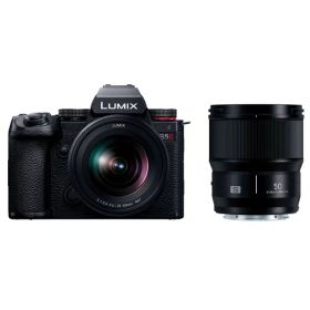 デジタル一眼カメラ Panasonic / パナソニック LUMIX DC-S5M2W ダブルレンズキット 【キャンセル不可・北海道沖縄離島配送不可】 0057-4549980684160-ds