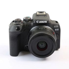 【中古】 (キヤノン) Canon EOS R10 RF-S18-45 IS STM レンズキツト【中古カメラ デジタル一眼】 ランク：AB