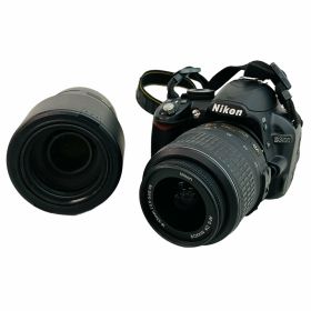 【中古】 Nikon D3100 AF-S NIKKOR 55-300mm F4.5-5.6G ED 18-55mm F3.5-5.6G DX デジタル 一眼レフ カメラ ニコン C10850984