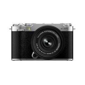 【30日保証/新品/即納】富士フイルム(FUJIFILM) ミラーレス一眼カメラ X-M5 レンズキット(XC15-45) シルバー F X-M5LK-1545-S JP 日英二言語モデル