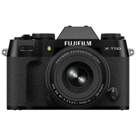 【ポイント10倍】 富士フイルム デジタル一眼カメラ FUJIFILM X-T50 XF16-50mmレンズキット [ブラック] 【P10倍】