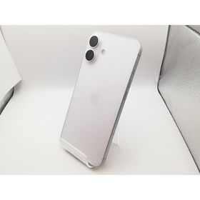 【中古】Apple 国内版 【SIMフリー】 iPhone 16 Plus 128GB ホワイト MXVC3J/A【新宿】保証期間１ヶ月【ランクB】