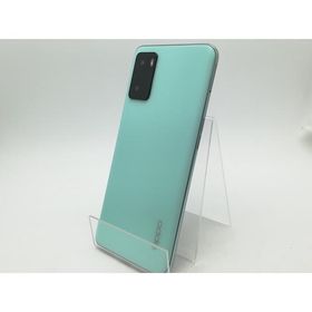 【中古】Oppo 国内版 【SIMフリー】 OPPO A55s 5G グリーン 4GB 64GB CPH2309【柏】保証期間１ヶ月【ランクB】