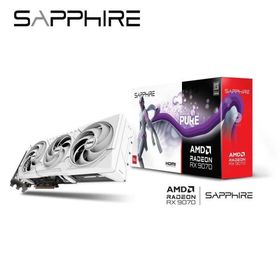 SAPPHIRE｜サファイア SAPPHIRE PURE Radeon RX 9070 GAMING OC 16GB グラフィックボード(ホワイト) PURERX907016GB 返品種別B