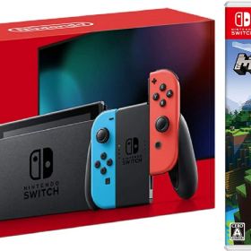 【無料ラッピング対応】Nintendo Switch 本体 ニンテンドースイッチ ネオン +Minecraft (マインクラフト)