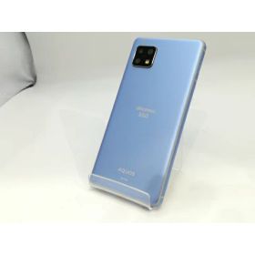 【中古】SHARP docomo 【SIMロック解除済み】 AQUOS sense5G スカイブルー 4GB 64GB SH-53A【浜松駅前】保証期間1ヶ月【ランクA】