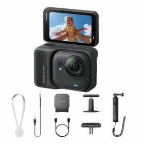 【15日は24時間限定クーポン配布】Insta 360 インスタ360Insta360 GO Ultra クリエーターキット ミッドナイトブラック CINSABEA-GOUltra06(2657713)代引不可 送料無料