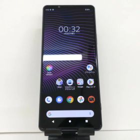 Xperia 1 III SOG03 au フロストパープル 送料無料 本体 c00864 【中古】