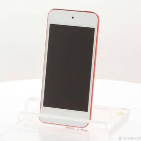 〔中古〕Apple(アップル) iPod touch第7世代 メモリ32GB レッド MVHX2J／A〔348-ud〕