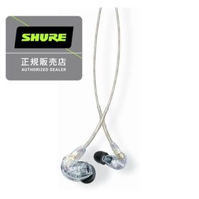 SHURE SE215-CL-A クリア カナル型イヤホン シュア 正規販売店 シングルダイナミック型MicroDriver 高遮音性 着脱式