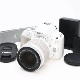 B+ (並品) Canon キヤノン EOS Kiss X7 EF-S 18-55mm IS STM レンズキット ホワイト シャッター回数3681 初期不良返品対応 101-78