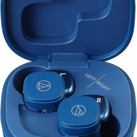 オーディオテクニカ ATH-SQ1TW (Bluetooth 対応) 完全ワイヤレスイヤホン / Bluetooth5.0 / 急速充電対応 / IPX4防水規格 / 最大19.5時間再生 / 低遅延 / Fast Pair対応 / マルチペアリング