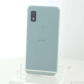〔中古〕SHARP(シャープ) AQUOS wish 64GB オリーブグリーン A104SH Y!mobile SIMフリー〔269-ud〕