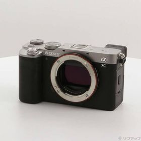 〔中古〕SONY(ソニー) α7C ボディ シルバー〔262-ud〕