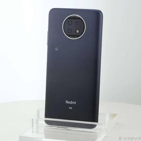 〔中古〕Xiaomi(シャオミ) Redmi Note 9T 64GB ナイトフォールブラック A001XM SoftBank〔305-ud〕