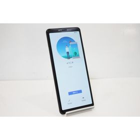 スマートフォン 本体 Xperia 10 II SOV43 SONY au SIMロック解除済み SIMフリー 残債なし 64GB ブラック