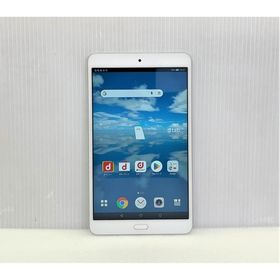 中古 Androidタブレット dtab Compact 32GB シルバー d-02K docomo版 ※赤ロム保証あります