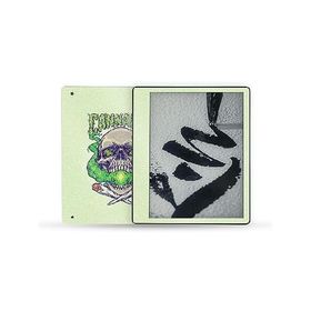 MightySkins Glossy Glitter Skin Compatible with Kindle Scribe (2022) Full Wrap - Skull and Joints | High-Gloss Glitter Finish | Easy to Ap_並行輸入