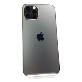 【全額返金保証】【最速発送】 iPhone 12 Pro 128GB グラファイト au 白ロム 動作確認済 90%