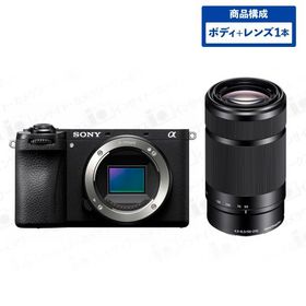 ソニー α6700 ILCE-6700 ボディ ブラック + 望遠ズームレンズセット E 55-210mm F4.5-6.3 OSS ブラック SONY