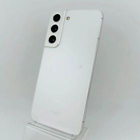 バッテリー良好 Galaxy S22 256 GB ホワイト SIMフリー(simロック解除済) 白ロム 中古 本体 動作確認済 【最短送料無料】G2-129