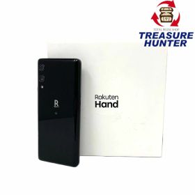 楽天モバイル Rakuten Hand 64GB ブラック P710 eSIM専用 利用制限◯ SIMロックなし 【103077653008】