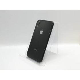 【中古】Apple SoftBank 【SIMロック解除済み】 iPhone XR 64GB ブラック MT002J/A【京都】保証期間１ヶ月【ランクC】