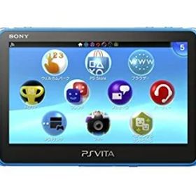 【中古】 PlayStation Vita Wi-Fiモデル アクア・ブルー(PCH-2000ZA23)